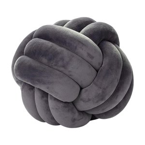 Bothyi - Almohada De Bola De Nudo Redondo Accesorios De Fotografía Redondos Para Decoración Del Hogar 22 Cm Gris
