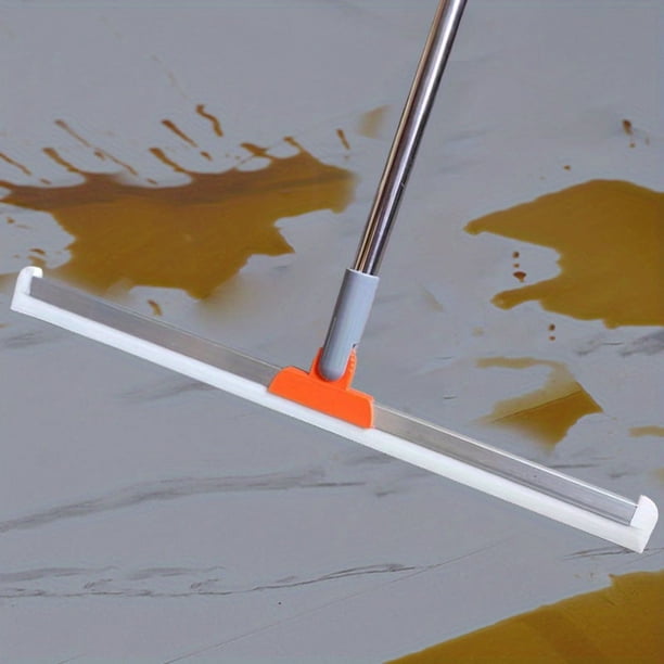 1pc, Silicone Wiper Mop Floor Wiper Sweep Hair Bathroom Magic Broom Wiper Broom