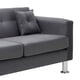 thumbnail image 4 of Sofa New Retro 3c Felpa 12 Gris, 4 of 6