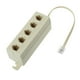 thumbnail image 1 of 5 Way Outlet 4C RJ11 Teléfono Teléfono Modular Jack Adaptador Divisor De Línea, 1 of 3