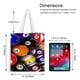 thumbnail image 5 of Billar Bolso de tela con estampado de lienzo para mujer, bolsa de compras reutilizable y estética, con cremallera interior, regalo para mujer,38*45cm., 5 of 6