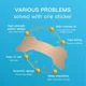 thumbnail image 3 of Anti-Snoring Patch Nasal Strips Stuffy Nose Good Sleeping Stop Snoring Nose Patches for Adults Children Anti-Snore Care Stickers, 3 of 3