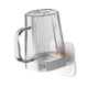 thumbnail image 1 of Soporte Para Pasta De Dientes Y Cepillo De Dientes Con Taza De Enjuague/cubierta Para Dormitorios Domésticos Blanco Con Asa, 1 of 3