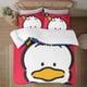 thumbnail image 1 of Pekkle 3-Piece Bedding Set For Kids Boys Girls Adult Cartoon Warm Cute Fashion Holiday Present Gift Bed Sheets, 1 of 5