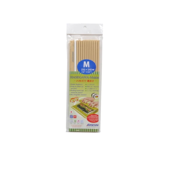 Esterilla De Sushi Antibacterial Makisu Hasegawa "M" Beige