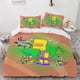 thumbnail image 2 of Juego de ropa de cama de anime Los Simpson Funda nórdica 100% poliéster Apto para niños y adultos Juego de 3 piezas Funda nórdica, 2 of 3