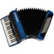 thumbnail image 2 of Acordeón Cromático Hohner Bravo Iii 96 A16742 - Blue, 2 of 3