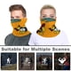 thumbnail image 4 of The Heckle and Jeckle Show Braga de Cuello Protección Solar - Bandana UV Refrescante para Ciclismo y Deportes al Aire Libre, Hombres y Mujeres, 4 of 6