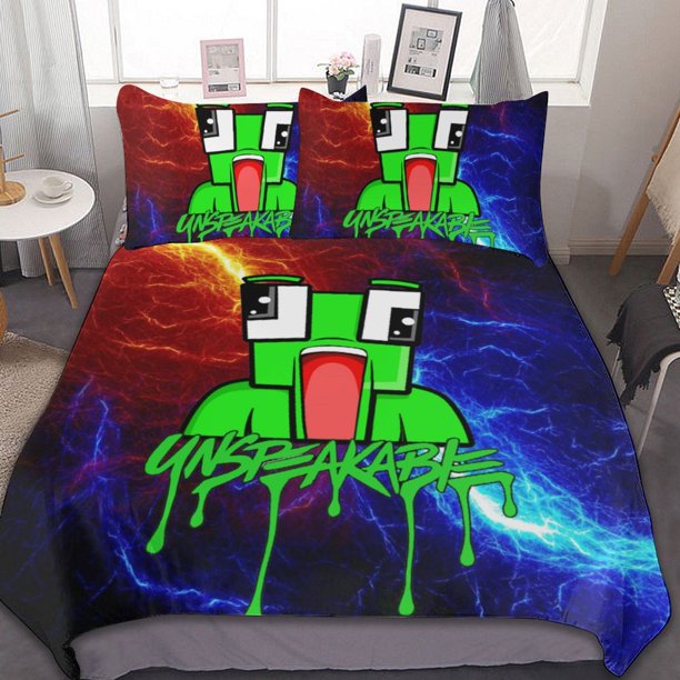 Anime Unspeakable Bedding Set Ultra Soft Bedding Set Girls Bedding Girls Duvet Cover Set for Kids Boys Teens Room Decor