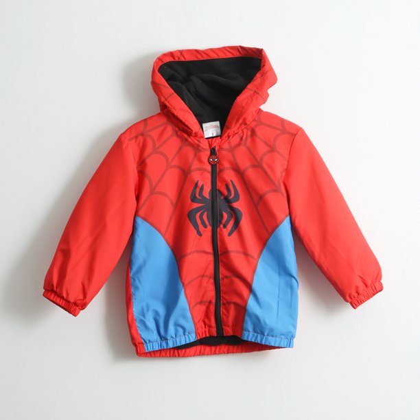 Cortaviento Niño Spiderman Suit Rojo Marvel