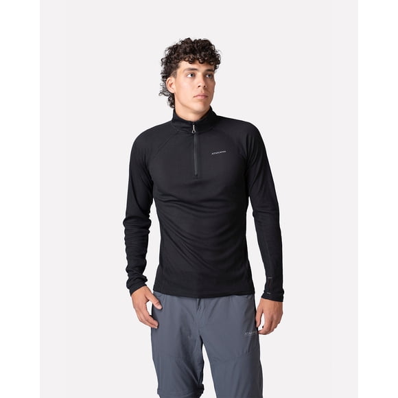 Primera Capa Termica Hombre Ventofit Negra Atakama Outdoor
