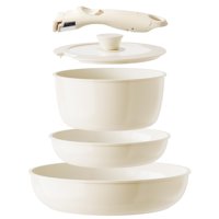 Juego De Utensilios De Cocina Redchef Ceramic Antiadherente De 5 Piezas Con Mango
