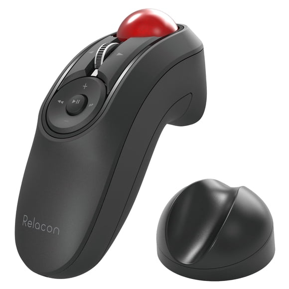 Puntero portátil de trackball ELECOM Relacon Bluetooth con 10 botones