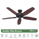 thumbnail image 2 of Ventilador De Techo Builder Elite Bronce 52, 2 of 7