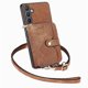 thumbnail image 2 of Funda Tipo Cartera con Correa Cruzada para Samsung Galaxy S24 Protección Contra Golpes Marrón, 2 of 6
