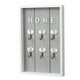 thumbnail image 1 of Porta Llave De Madera Cuadro Colgador Decorativo Para Llaves gris, 1 of 6