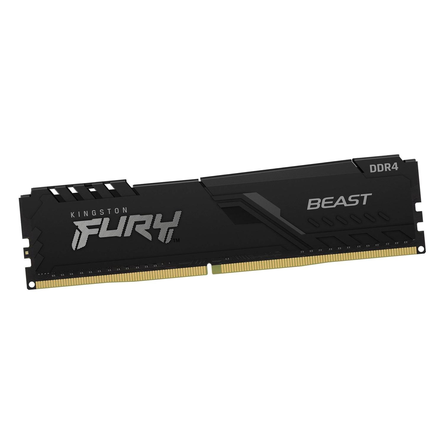 Memoria Ram Kingston Fury Beast Black 32 Gb Ddr4 3200 Mts Negro