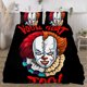 thumbnail image 3 of Halloween Stephen kings It Soft 3D Printed Duvet Cover Bedding Set with Comforter Cover 3 Piece Set, 3 of 5