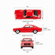 thumbnail image 4 of Auto Opel Manta Escala 1:60 - Welly, 4 of 5