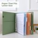 thumbnail image 2 of SKYDUE 3 Ring Binder with Clipboard, 13.2 × 10.2, cuero sintético, 2 of 3
