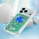 thumbnail image 5 of FOXDOCK Funda Glitter Líquida para iPhone 17 Pro Max con Anillo Brillante, TPU Antichoques y Esquinas Reforzadas, Soporte, 5 of 6