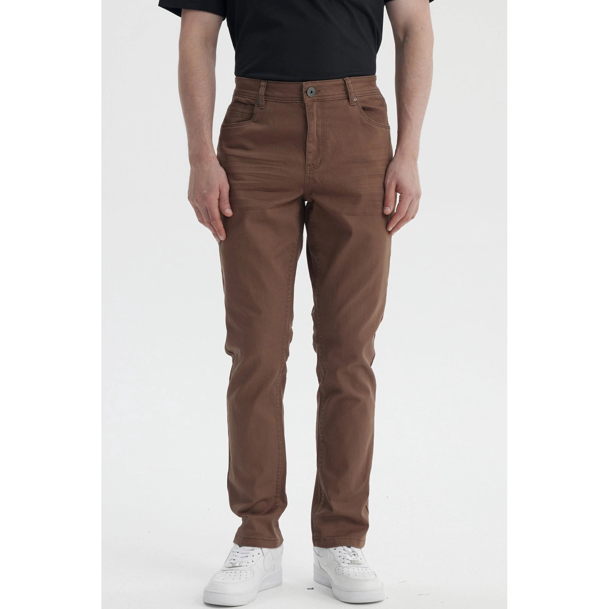 Fashionspark - Jeans Hombre Slim Color Café - Ll