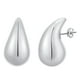 thumbnail image 4 of Pendientes De Aro Gruesos Aros De Gota De Lágrima De Moda Para Ceremonia Fiesta De Acción De Gracias Estilo B, 4 of 5