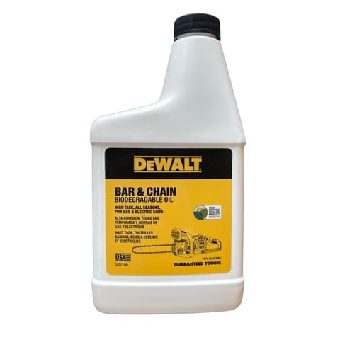 Aceite Para Motosierra Dewalt Biodegradable 473 Ml De Alto Rendimiento