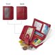 thumbnail image 2 of Cartera Bostanten De Piel Para Mujer Con Bloqueo Rfid Color Rojo, 2 of 8