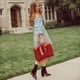 thumbnail image 3 of Mochila Y Maletín Con Lazo Removible Summer Garden Romance Para 14 Burdeo, 3 of 4