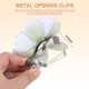 thumbnail image 4 of Uxcell Corbatas de Cortina de Flores, 2 Piezas de Clips de Cortina Florales Artificiales, Hebillas Modernas para Sujetar Cortinas, Clips Decorativos para Ventanas, Hogar, Habitación, Oficina, Amarillo, 4 of 5