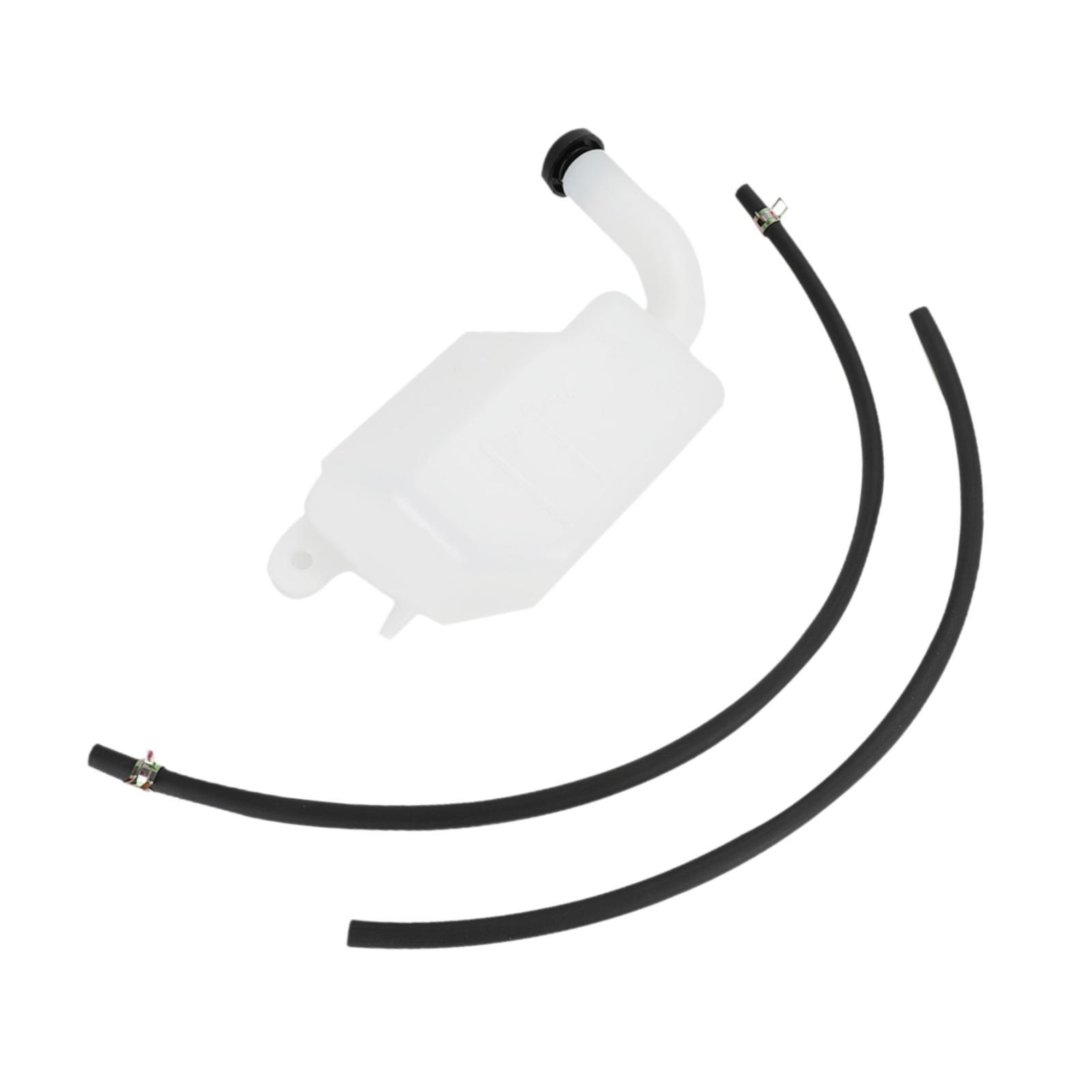 Magideal - Tanque De Expansión Del Depósito De Del Radiador Con Manguera De Aceite Instalación Sencilla Depósito De Expansión Del Depósito De