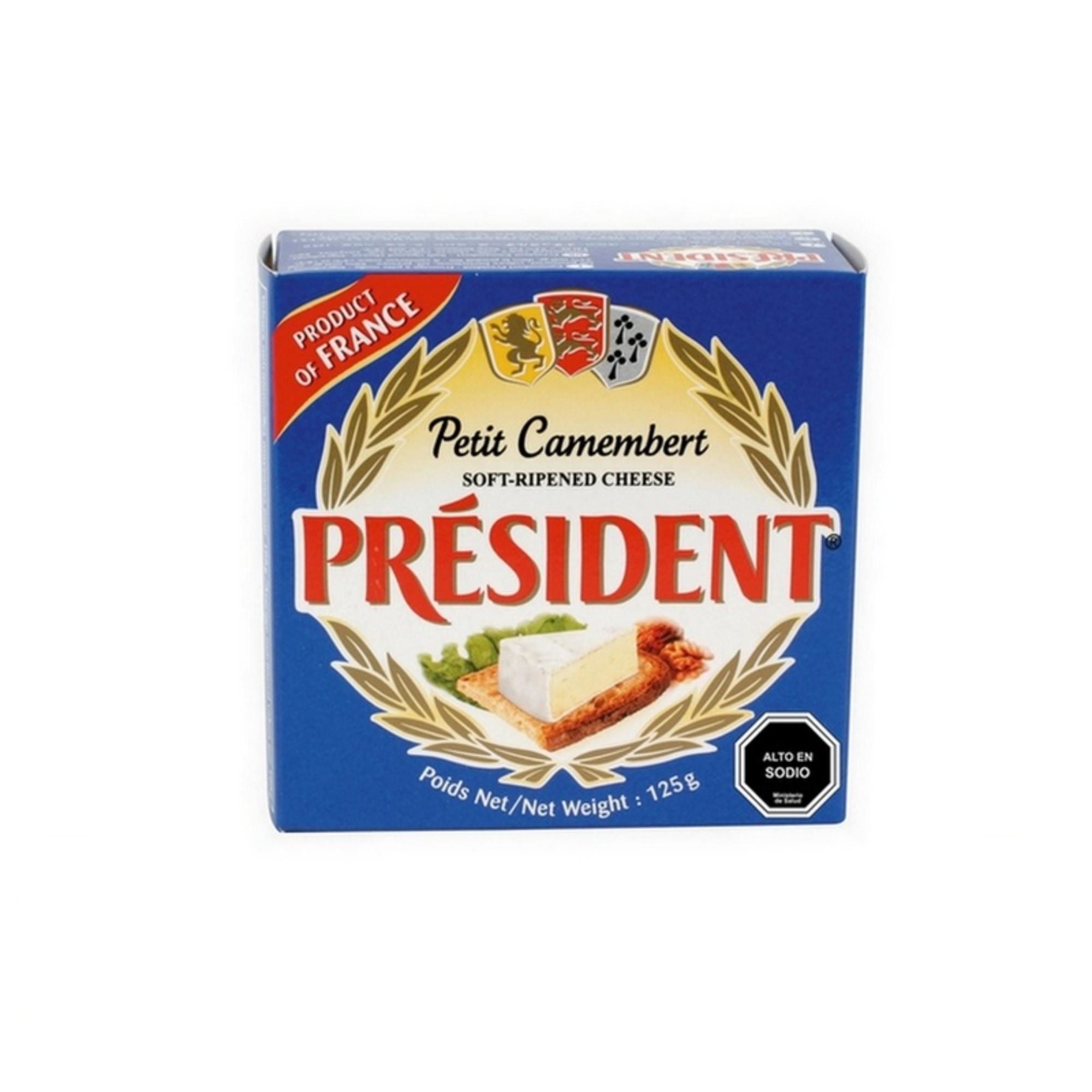 Queso Camembert Trozo 125 g President