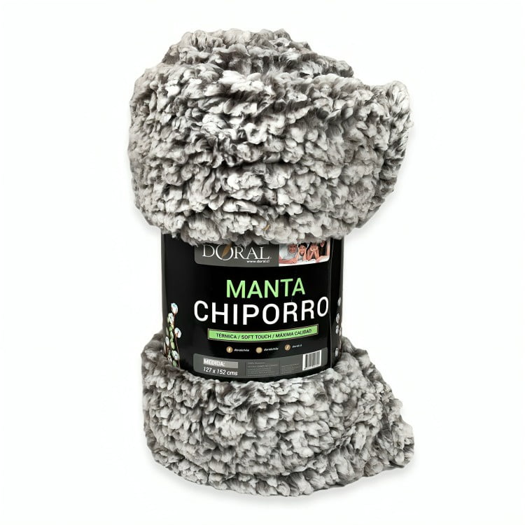 Manta Chiporro Two Tones – Doral 127×152 Cm.