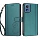 thumbnail image 3 of Funda Cartera Trébol para Motorola Moto G Play 2024 4G con Ranuras Tarjetas y Carga Inalámbrica Verde oscuro, 3 of 6