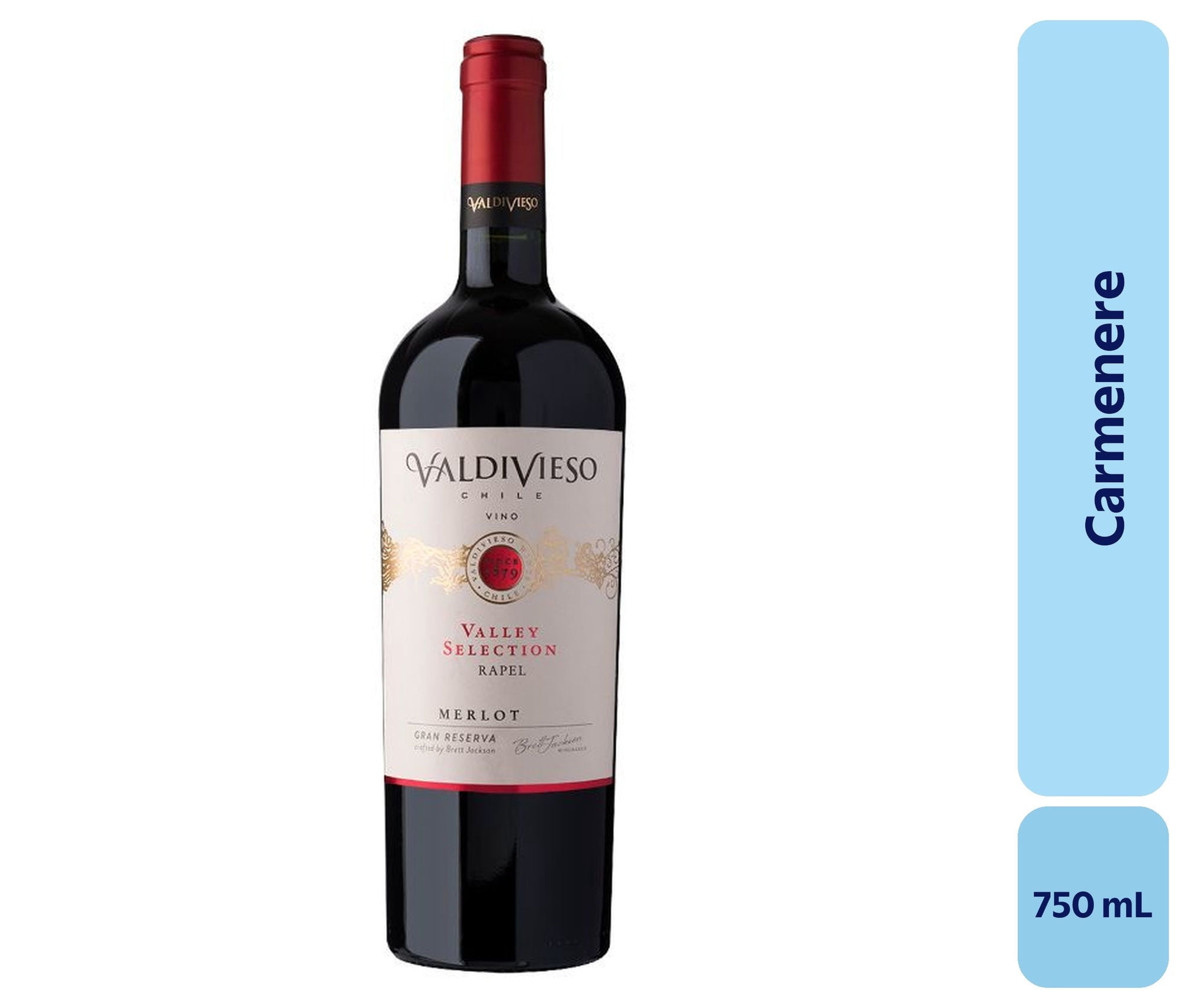 Vino Carmenere Botella, 750 mL