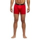 thumbnail image 3 of Calzoncillos tipo bóxer adidas para hombre, paquete de 3 unidades, rojo escarlata/negro/gris ónix, 3 of 3