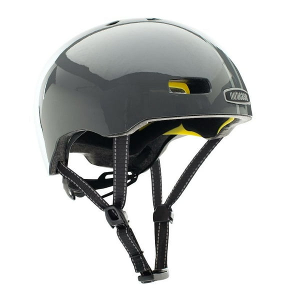 Cascos Street Suit and Tie Stripe Matte Reflective MIPS Helmet S