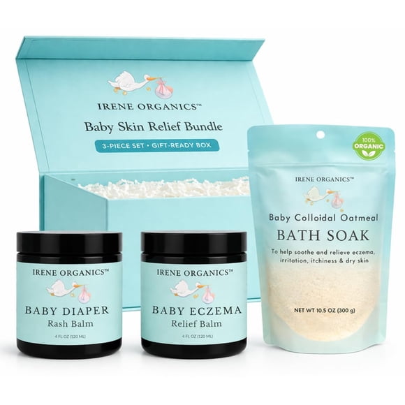 Set Cuidado Bebé Irene Organics 3P Coloidal Avena
