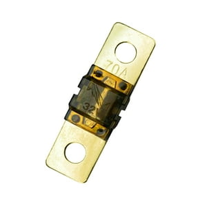 Fusible Batería 70A 32V 42X12Mm Chapado Oro - Soliot