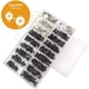 thumbnail image 5 of Kit de tornillos de 355 piezas para portátiles y discos duros universales M.2 SSD, M2 M3 M2.5, color negro, 5 of 6