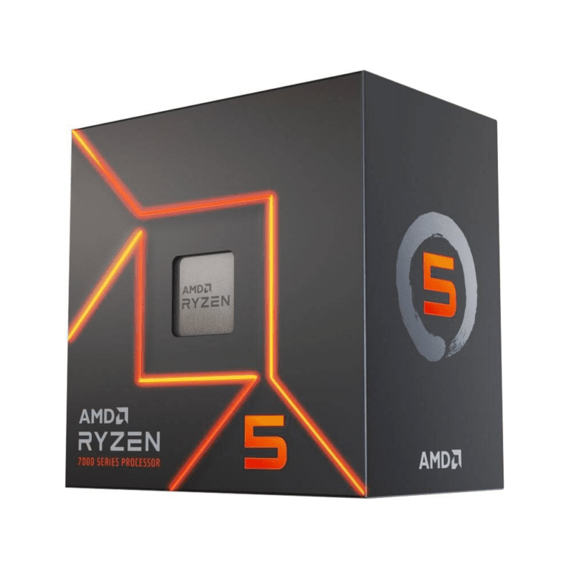 Procesador Amd Ryzen 5 7600, Am5, 6 Cores, 12 Hilos, 32mb