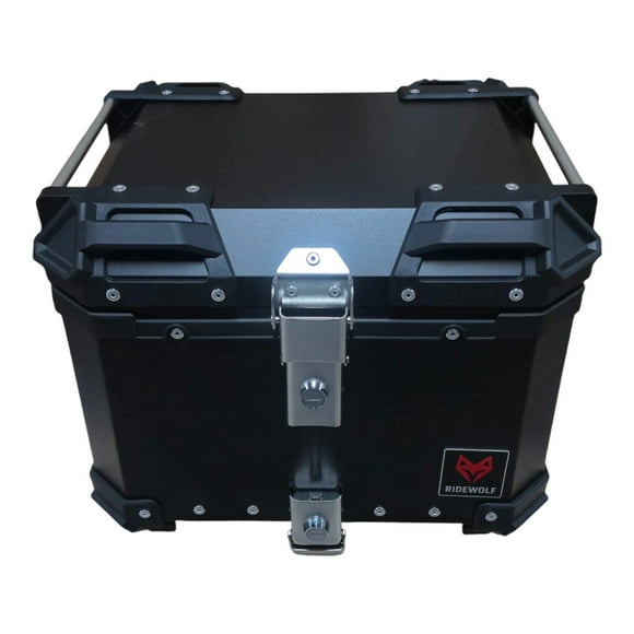 Baúl Top Case para motocicleta 36L Negro RIDEWOLF 0712-36