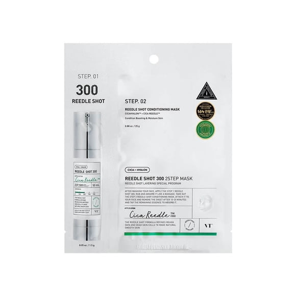 Mascarilla 2 Pasos Mild Reedle Shot 300 VT Cosmetics