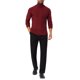 thumbnail image 2 of INSPIRE CHIC Suéteres de Cuello Alto para Hombre Color Sólido Cuello de Tortuga Suéteres de Punto Cálidos 2XL Rojo, 2 of 6