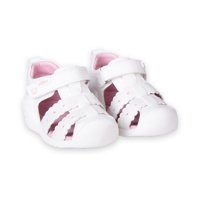 Sandalias Recién Nacido Niña Blanco Pillin