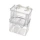thumbnail image 2 of Separador de criadero de caja de reproducción de peces, huevo de pescado aislado, con tazas de succión, caja de eclosión de flotador para Guppy betta M, 2 of 5