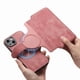 thumbnail image 3 of Funda Billetera Magnética para iPhone 15 Soporte Tarjetas Desmontable Rosa, 3 of 6