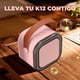 thumbnail image 5 of Mini Parlante Karaoke Bluetooth Con Microfono Portatil Rosado, 5 of 5