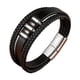 thumbnail image 1 of Pulsera Para Hombre De Cuero Genuino Trenzado, Brazalete De 21 Cm, Brazalete, Pulsera, Joyería B, 1 of 3